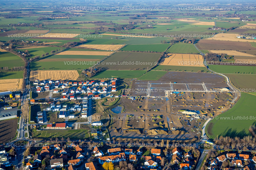 Soest230206188 | Luftbild, Baugebiet Wohnquartier Neuer Soester Norden, zwischen Oestinghauser Landstraße und Weslarner Weg, Walburger, Soest, Soester Börde, Nordrhein-Westfalen, Deutschland
