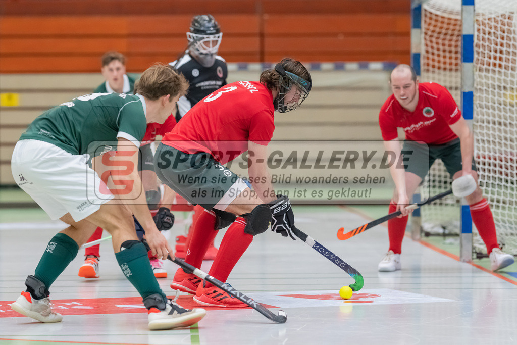 HK_20230108_102477 | 1. Bundesliga ( Halle ) Herren Crefelder HTC - Uhlenhorst Mülheim am 8.1.2023 Crefelder HTC  ( CHTC ), Krefeld , Kossol Timo ( Crefelder HTC #3 )