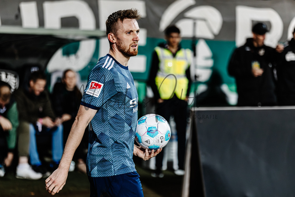 2. Bundesliga, Saison 2024/25, 7. Spieltag: SC Preußen Münster - FC Schalke 04 | Münster, 28.09.2024: 2. Bundesliga, 7. Spieltag, SC Preußen Münster gegen FC Schalke 04 im LVM-Preußenstadion in Münster. Foto: sportfotografie.ms | Markus Paletta - Realisiert mit Pictrs.com