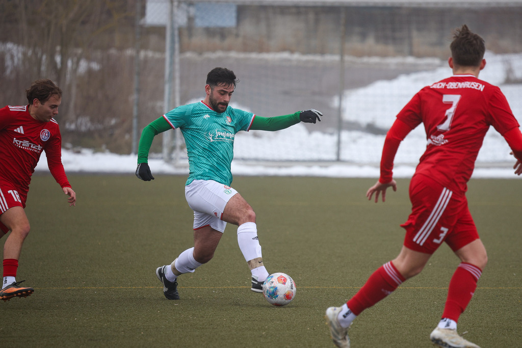 Heldenfingen-Buch_260131_6173 | SG Heldenfingen/Heuchlingen vs. TSV Buch, Fußball, Herren, Freundschaftsspiel, 2025/2026, 31.01.2026 in Söhnstetten, Kunstrasenplatz (Foto: Michael Bulling) - Realisiert mit Pictrs.com