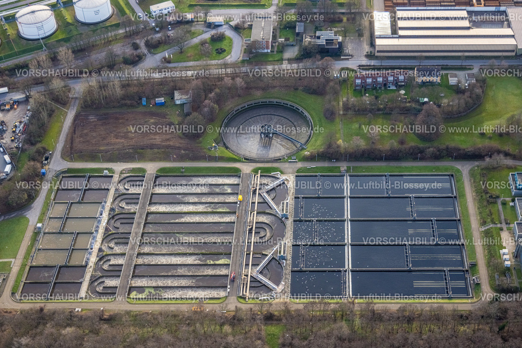 Duisburg230100928 | Luftbild, Kläranlage Kasslerfeld Ruhrverband, Kaßlerfeld, Duisburg, Ruhrgebiet, Nordrhein-Westfalen, Deutschland