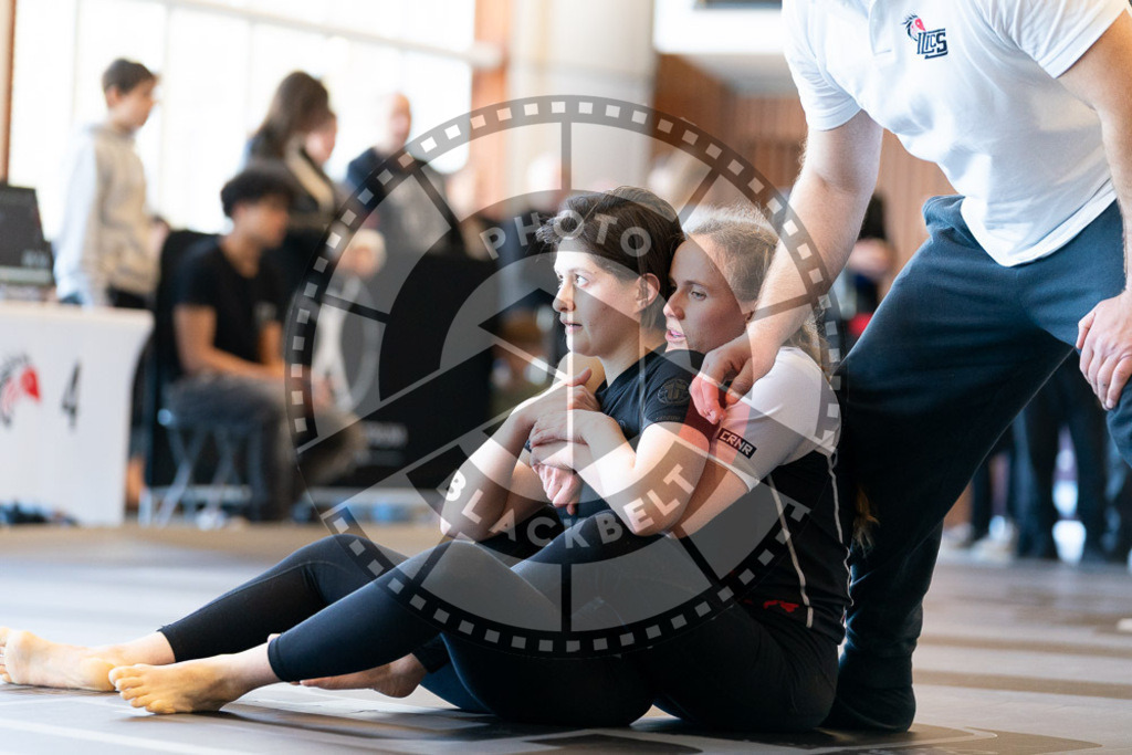 20250329PBB2936 | Fighters compete during the International Luta Livre (ILLCS) Germany IX Spring 2025 Competition spring on March 29, 2025 in Hannover, Germany.© Chiara Dazi