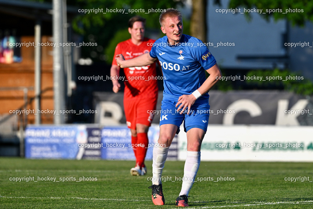 SAK vs. SC ST. Veit | #6 Toni Dullnig SAK, SAK vs. SC ST. Veit, SAK vs. SC ST. Veit am 30.04.2025 in Klagenfurt (Sportpark Welzenegg), Austria, (Photo by Bernd Stefan)