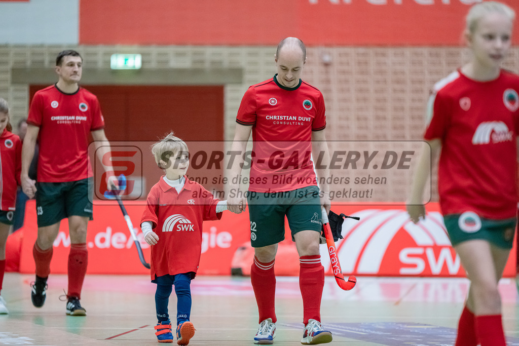 HK_20231216_107361 | 1. Bundesliga Herren  Crefelder HTC - Blau Weiß Köln am 16.12.2023 Sporthalle Glockenspitz, Krefeld ,