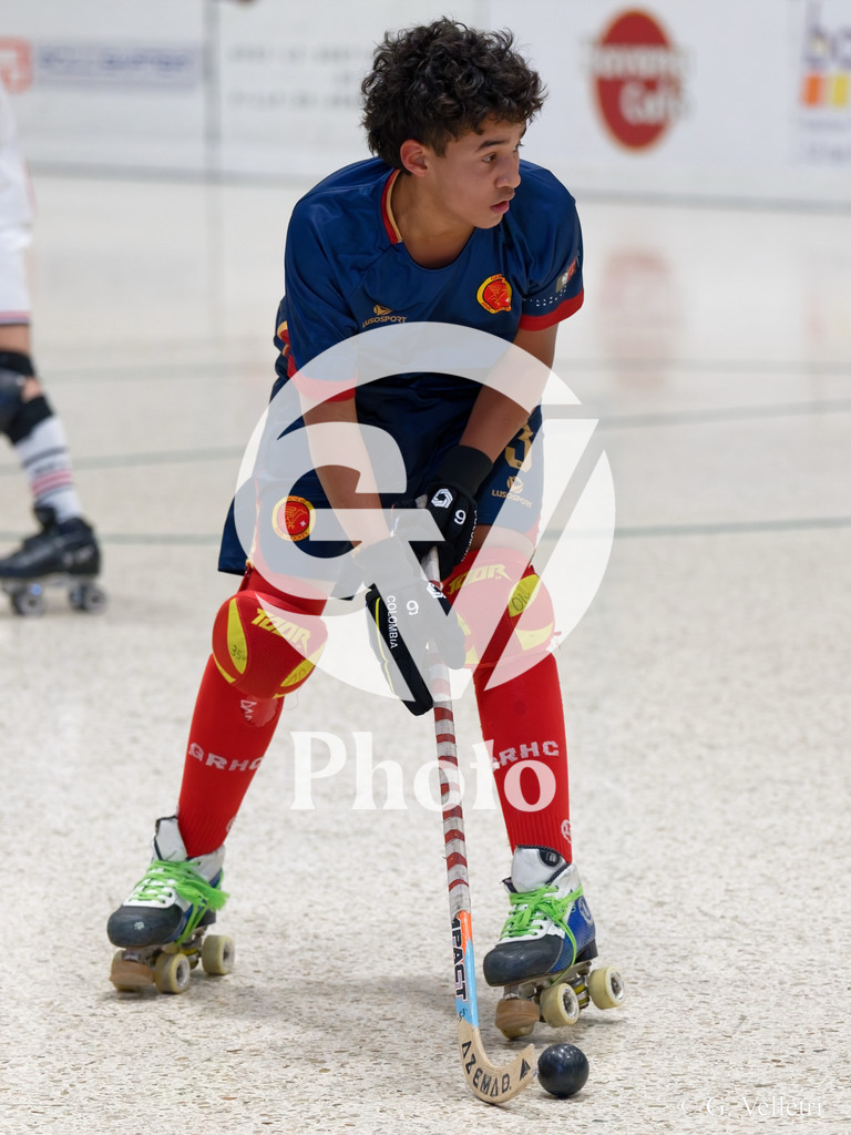 U17  - SC Thunerstern  v Geneve RHC A  |  during the U17  match between SC Thunerstern  and Geneve RHC A  at Centre sportif de la queue d'arve in Geneve, Switzerland