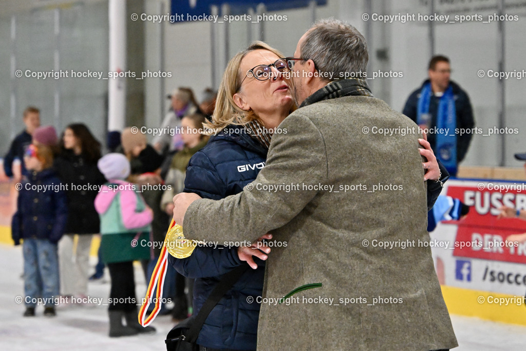 ESC Steindorf vs. EHC Althofen 8.3.2024 | ESC Steindorf vs. EHC Althofen 8.3.2024, ESC Steindorf vs. EHC Althofen Meisterfeier am 08.03.2024 in Steindorf (Ossiachersee Halle), Austria, (Photo by Bernd Stefan)