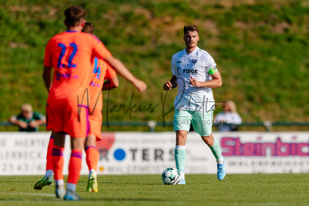 Testspiel, Saison 2026/27: SC Preußen Münster - Kickers Emden | Billerbeck, 10.07.2026: Testspiel, SC Preußen Münster gegen Kickers Emden auf der Anlage des DJK Billerbeck in Billerbeck. Foto: sportfotografie.ms | Markus Paletta - Realisiert mit Pictrs.com