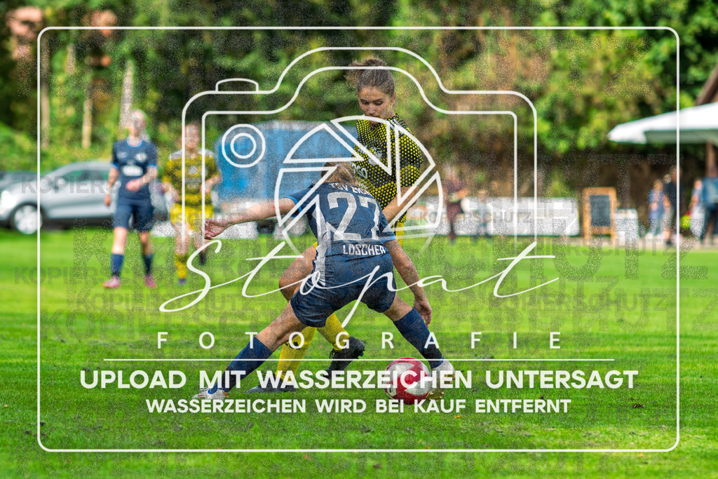 Kreisliga Frauen OHZ/VER - TSV St. Neu Jürgen vs. SG Fulde | Sophie Löscher (TSV Neu St. Jürgen #27); Kreisliga Frauen OHZ/VER - TSV St. Neu Jürgen vs. SG Fulde am 12.09.26 in Sportplatz Eiche, Worpswede - Realisiert mit Pictrs.com