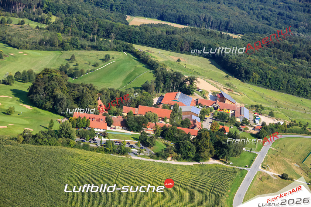 Die Luftaufnahme Leimershof - Breitengüßbach wurde vom UL-Flugzeug (keine Drohne) aus fotografiert.Hohe Druck- Auflösung-die Geschenkidee!