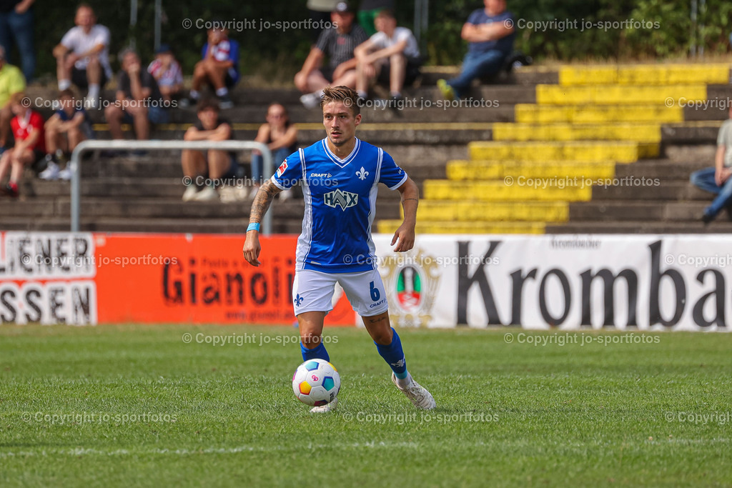 Giessen_Darmstadt (135) | 16.07.2023; Testspiel; Waldstadion Gießen; FC Gießen - SV Darmstadt 98; Ergebnis: 2:0 (0:0)