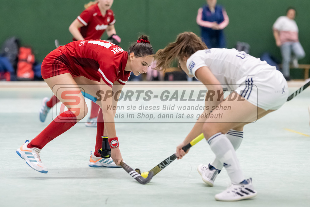SFE_20230108_0075 | 1. Bundesliga Hockey Damen Rot-Weiss Köln - Düsseldorfer HC am 08.01.2023 in Köln (KTHC Stadion Rot-Weiss Köln Tennis and Hockey Club), Photo: Stephan Fehrmann 2022 (Sports-Gallery)