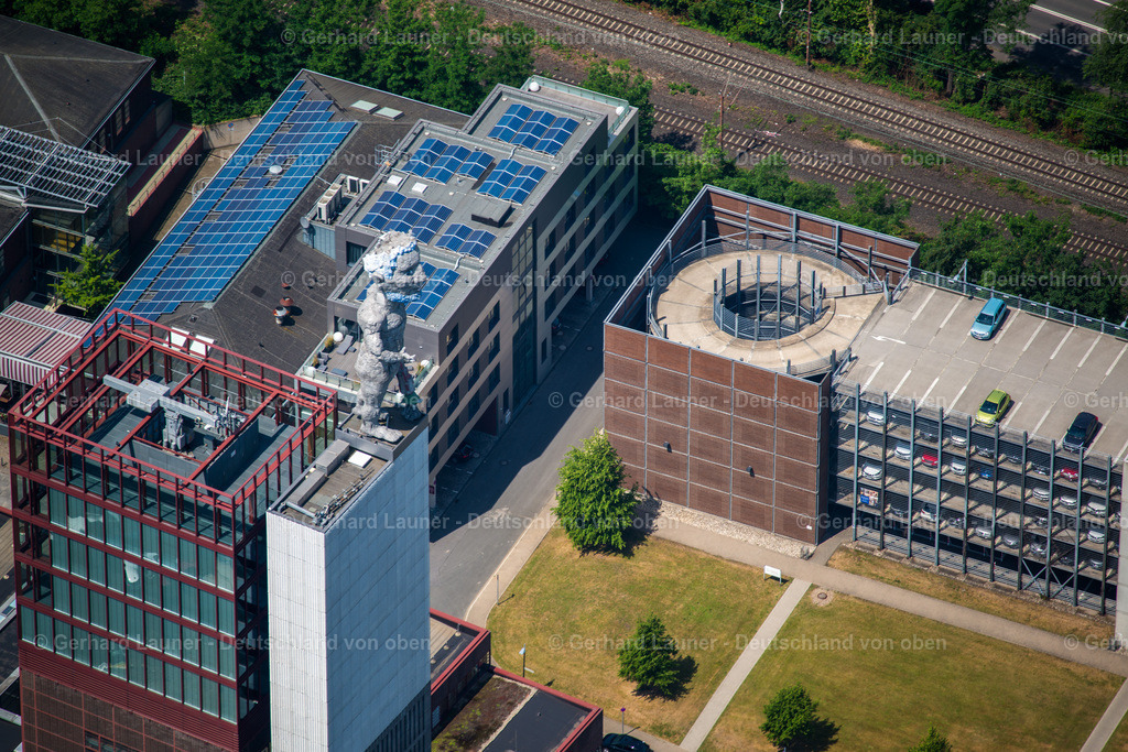 3805537 | Herkules auf dem Nordsternturm, Zeche Nordstern, Gelsenkirchen