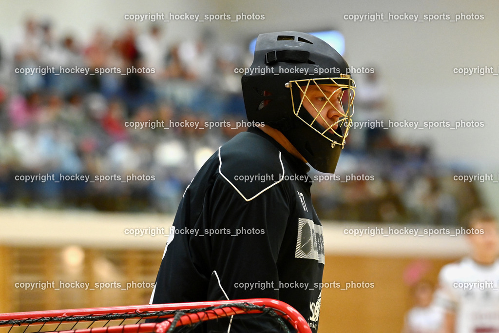 VSV Unihockey vs. KAC Floorball | #87 Timmo Taurer VSV Unihockey, VSV Unihockey vs. KAC Floorball, VSV Unihockey vs. KAC Floorball am 28.03.2026 in Villach (Ballspielhalle St. Martin), Austria, (Photo by Bernd Stefan)