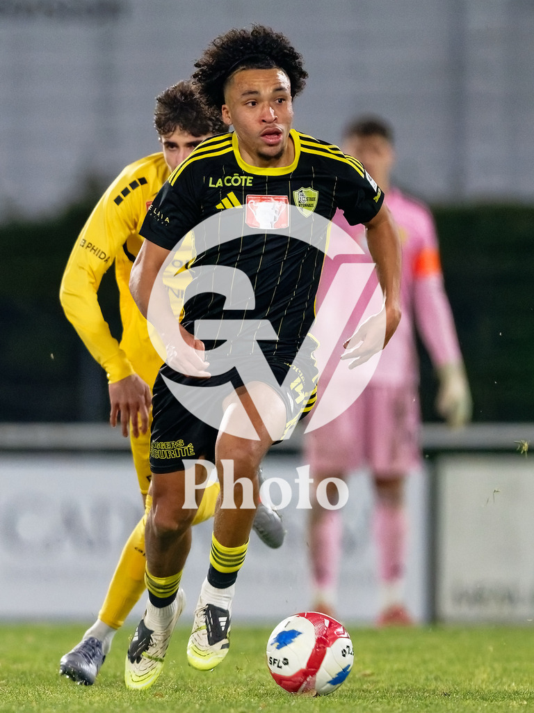 Coupe Suisse - 1/8 de finale - FC Stade Nyonnais v Neuchatel Xamax |  during the Coupe Suisse - 1/8 de finale match between FC Stade Nyonnais and Neuchatel Xamax at Centre sportif de Colovray in Nyon, Switzerland