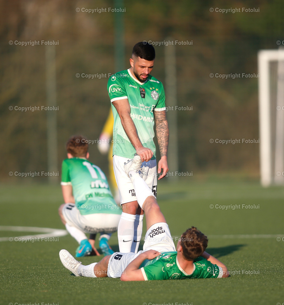 A_LUI_02032024_62 | SPORT,FUSSBALL LT1 OOE LIGA ASKOE OEDT-SV HAIDLMAIR GRUEN WEISS MICHELDORF 02.03.2024 IM BILD: ANDREAS JERKOVIC UND MICHAEL KALTENBRUNNER  (BEIDE  MICHELDORF) FOTO:FOTOLUI
