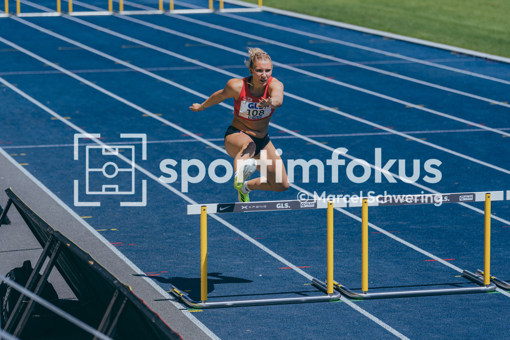 Deutsche Meisterschaften U20 / U16 2026 | Timea Mende, SC Potsdam e.V., 108, 400 Meter Hürden, Deutsche Meisterschaften der U20 &amp; U16 2026, Lohrheidestadion Bochum-Wattenscheid, 11.07.2026. Foto: Marcel Schwering / sportimfokus - Realisiert mit Pictrs.com