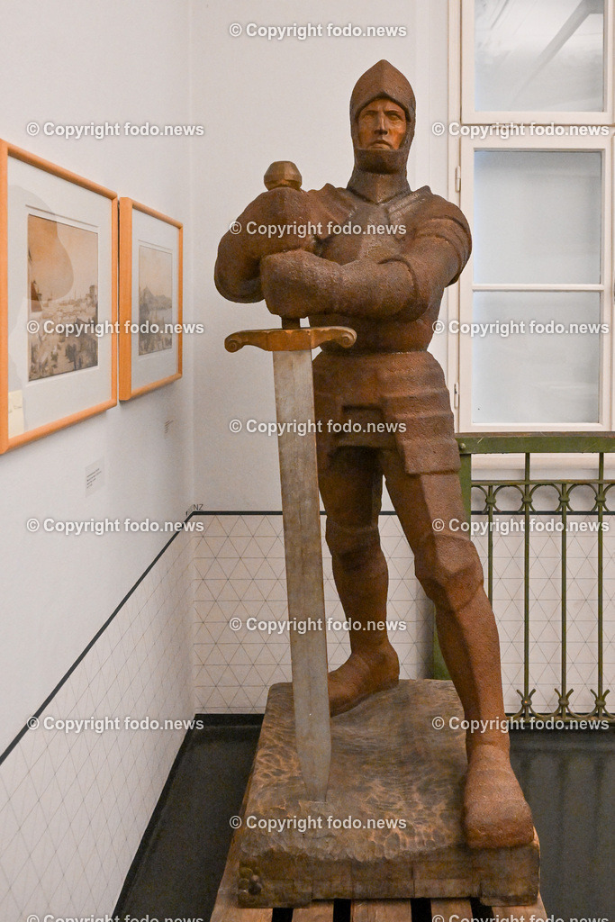 Nordico_ Stadtmuseum Linz_ Ausstellung Linz_ 50 Jahre Nordico_ 17.07.2023-20 | 17.07.2023, Linz, AUT, Nordico, Stadtmuseum Linz, im Bild Eisener Wehrmann