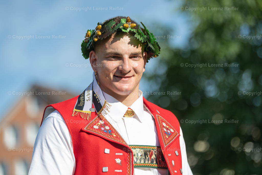 Schwingen -  Appenzeller Kantonal 2023 | Oberegg, 9.7.23, Schwingen - Appenzeller Kantonal.
Neukranzer Mösli Marcel (Stein AR)