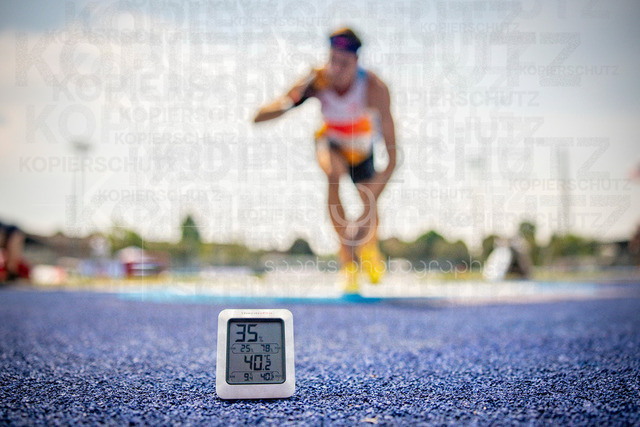 Multisport Event; Ratingen, 27.06.2026 | RATINGEN, GERMANY - JUNE 27, 2026 : High temperature during the Multisport Event at Stadion Ratingen on June 27, 2026 in Ratingen, Germany.