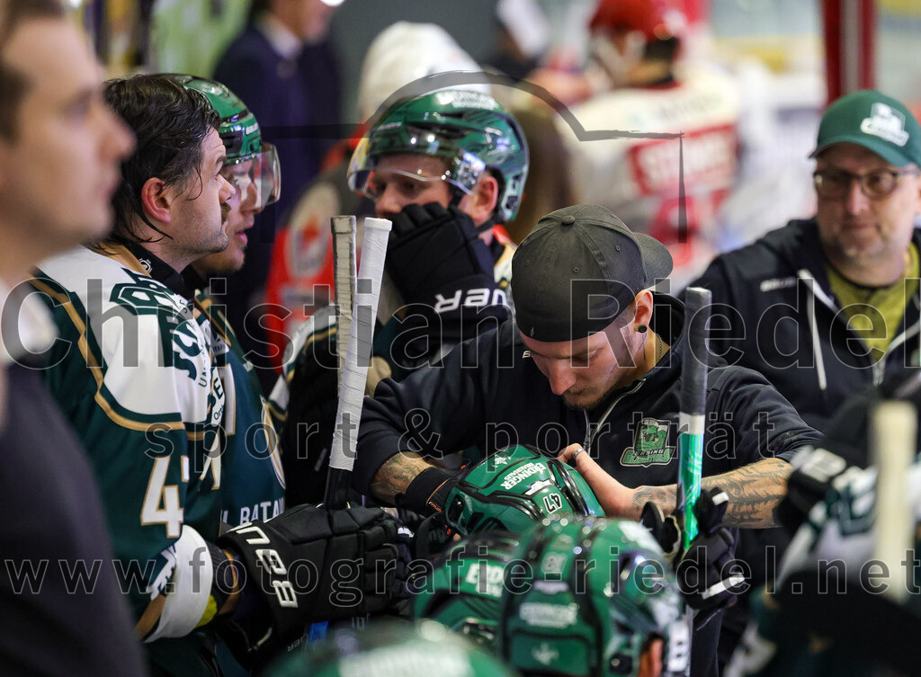 2025-09-12_166_TSV_Erding_gegen_EV_Landshut | Erding, Deutschland, 12.09.2025:Eishockey, Oberliga Süd 2025 / 2026, Testspiel, TSV Erding gegen EV Landshut, Endergebnis: 4:6Marco Pfleger (Erding Gladiators, #47)Foto: Christian Riedel / fotografie-riedel.net