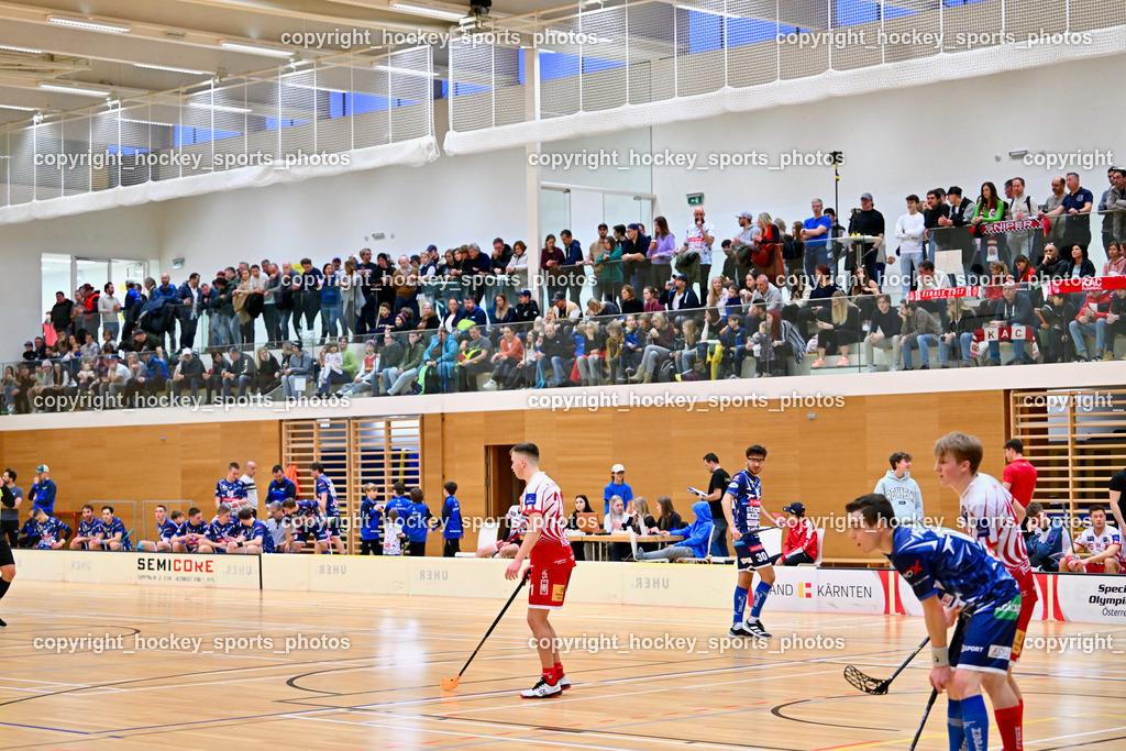 VSV Unihockey vs. KAC Floorball 4.2.2023 | Halle Villach St. Martin, Besucher Floorball Villach, VSV Unihockey Fans