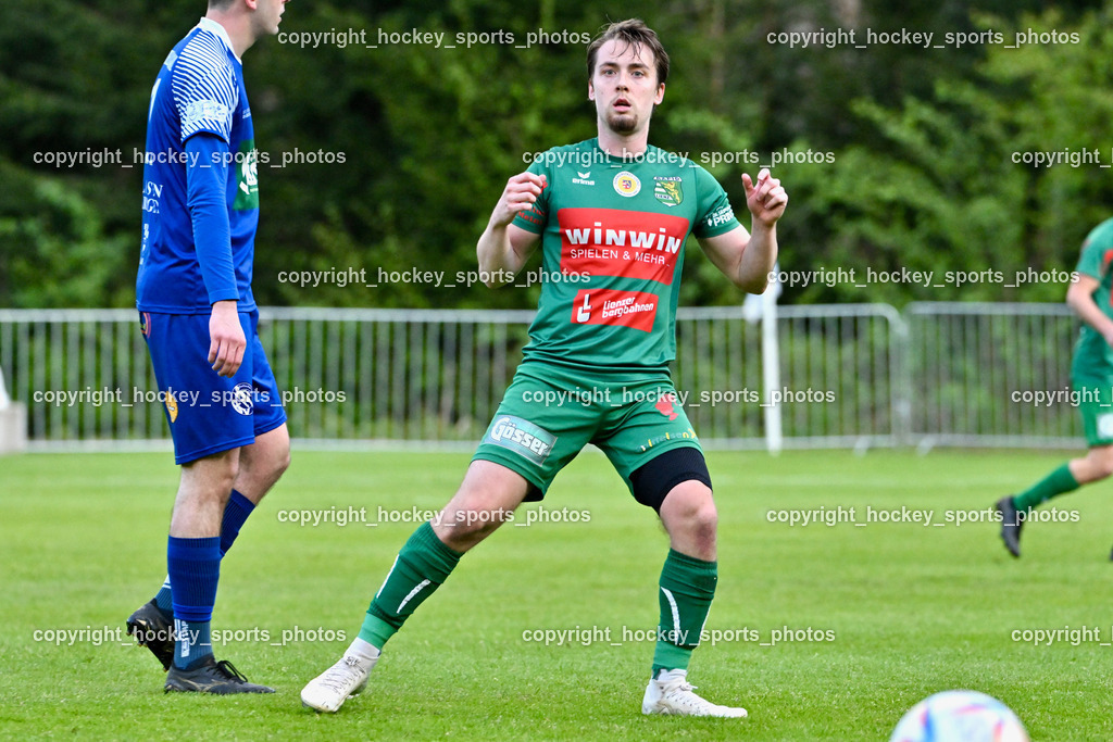 Dellach Gail vs. Rapid Lienz | #9 Lukas Matthias Lassnig Rapid Lienz, Dellach Gail vs. Rapid Lienz, Dellach Gail vs. Rapid Lienz am 26.04.2024 in Dellach (Sportplatz Dellach Gail), Austria, (Photo by Bernd Stefan)
