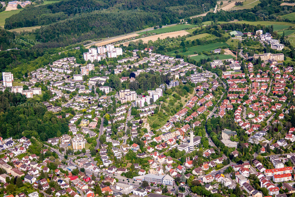 Luftbild: Burgbergring in Überlingen im Bundesland Baden-Württemberg in Deutschland. Foto: IMG_57512.jpg vom 08.06.2013 durch Werner Riehm/FLY-FOTO.de