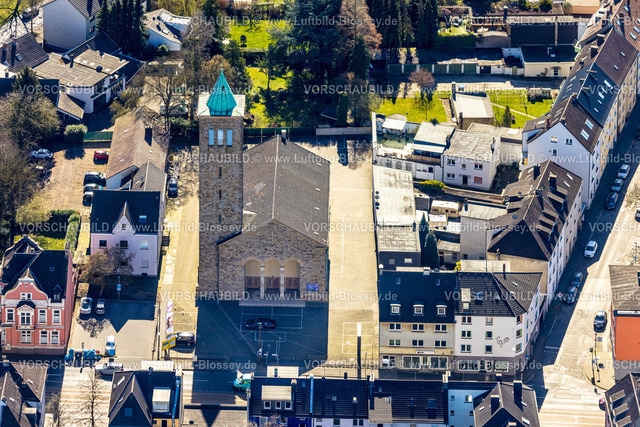 Bochum250301529 | Luftbild, Wohngebiet an der Eventkirche Bochum GmbH, Essener Straße, Kruppwerke, Bochum, Ruhrgebiet, Nordrhein-Westfalen, Deutschland