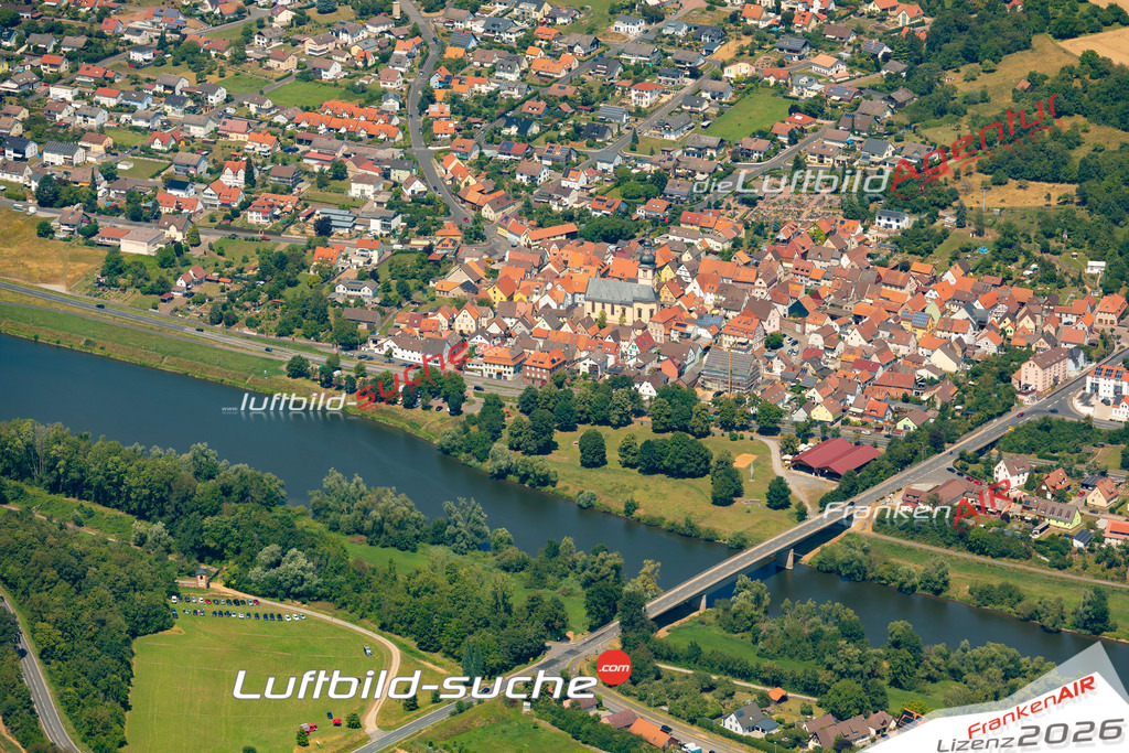 Das Luftbild zeigt : Trennfeld Triefenstein - Die Luftaufnahme wurde 2023 vom UL-Flugzeug aus erstellt ( keine Drohne ) - Hochauflösende Luftaufnahme - Für grossformatige Ausdrucke geeignet. Die Geschenkidee !Mit Lizenz und Bildrechte bestellbar