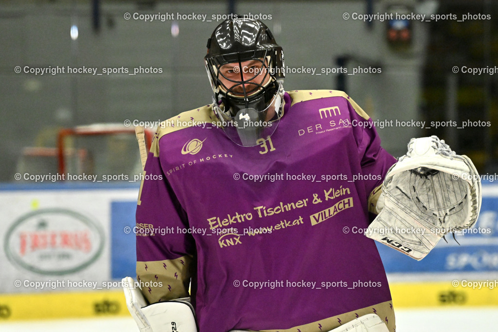 EC Kellerberg vs. EC Arnoldstein | #31 Frank Patrick EC Kellerberg, EC Kellerberg vs. EC Arnoldstein, EC Kellerberg vs. EC Arnoldstein am 31.01.2025 in Villach (Stadthalle Villach), Austria, (Photo by Bernd Stefan)