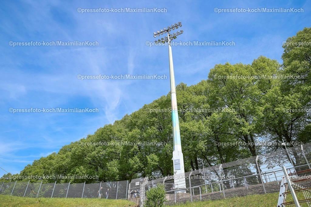 WSV02052601003 | 02.05.2026, Fußball, RL West, Wuppertaler SV - FC Gütersloh, Regionalliga Herren, 32. Spieltag, Stadion am Zoo in Wuppertal, Saison 2025 2026: Innenansicht Stadion  DFB regulations prohibit any use of photographs as image sequences and or quasi-video.