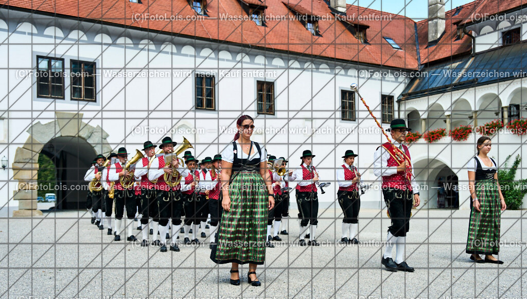 ALP8172_XXXX-Chopin-Festival_Musikkapelle | (C)FotoLois.com, Alois Spandl. XXXX. Chopin-Festival in der Kartause Gaming mit zahlreichen Ehrengästen und Eröffnujng durch LAbg. Anton Erber, Fr 16. August 2024.