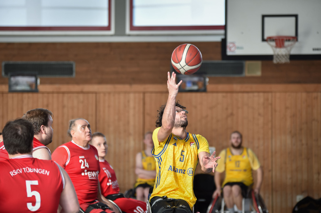 2024-11-23-0412 | RSKV Tuebingen vs. Alba Berlin, Rollstuhlbasketball, 2. Bundesliga Sued, 5. Spieltag, Saison 2024/2025, 23.11.2024, Foto: Ralph Kunze - Realisiert mit Pictrs.com