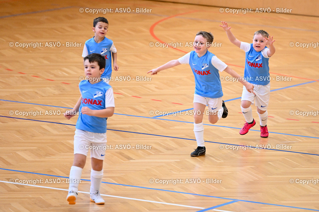 ASVÖ_ Fussballturnier SV Gallneukirchen_ 08.02.2025-93 | 08.02.2025, Gallneukirchen, AUT, ASVÖ, Fussball Nachwuchs Hallenturnier 2025, SV Gallneukirchen im Bild Teilnehmer U 7©Harald Dostal / fodo.media - Realisiert mit Pictrs.com