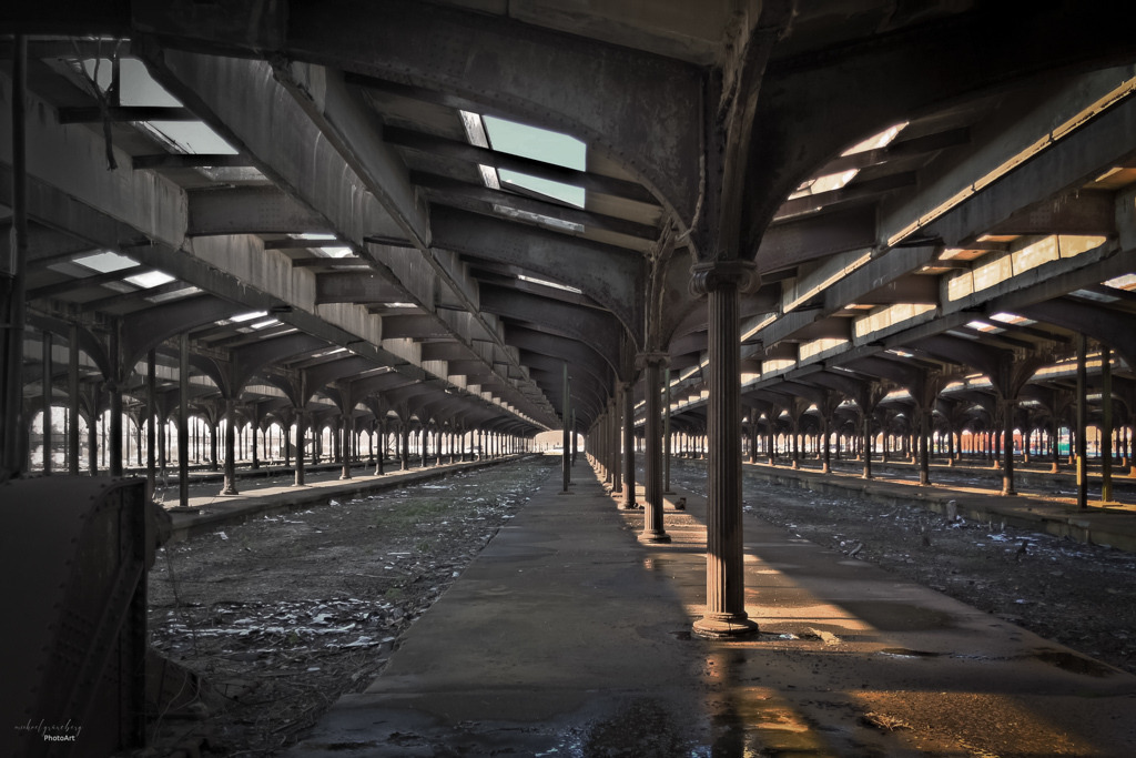 New Jersey Terminal | Das gedruckte Bild enthält auf der Vorderseite keine sichtbare Signatur.  - Realisiert mit Pictrs.com