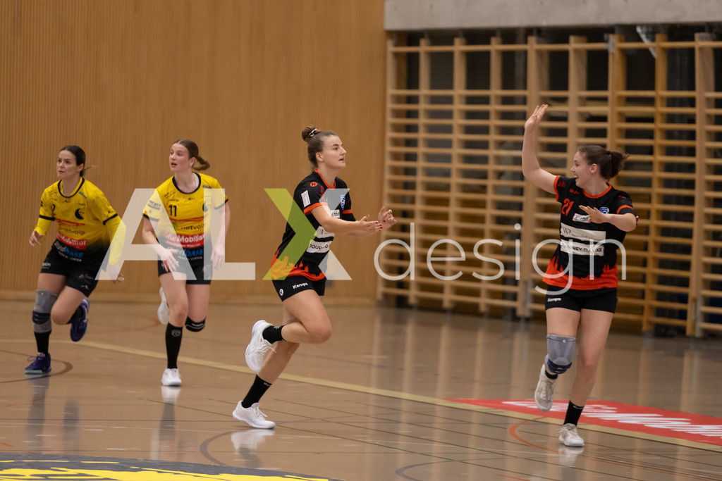 Handball I Frauen I Saison 2025-2026 I Handball Swiss Premium League 1 | Women I Round 5 I  Yellow Winterthur - GC Amicitia Zürich I 15.03.2026 | 21 Liv Rusert (CH) (GC Amicitia Zürich) – Rückraum links - Realisiert mit Pictrs.com