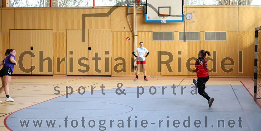 2023-03-18_070_SpVgg_Altenerding_II_gegen_HSG_Freising-Neufahrn_II | Erding, Deutschland, 18.03.2023:
Handball, Bezirksliga Frauen Altbayern 2022 / 2023, 14. Spieltag, SpVgg Altenerding II gegen HSG Freising-Neufahrn II, Endergebnis: 25:27

Miriam Deuschle (SpVgg Altenerding, #4), Nina Wiedemann (HSG Freising-Neufahrn, #13), Torfrau Hanna Knecht (HSG Freising-Neufahrn, #16)

Foto: Christian Riedel / fotografie-riedel.net