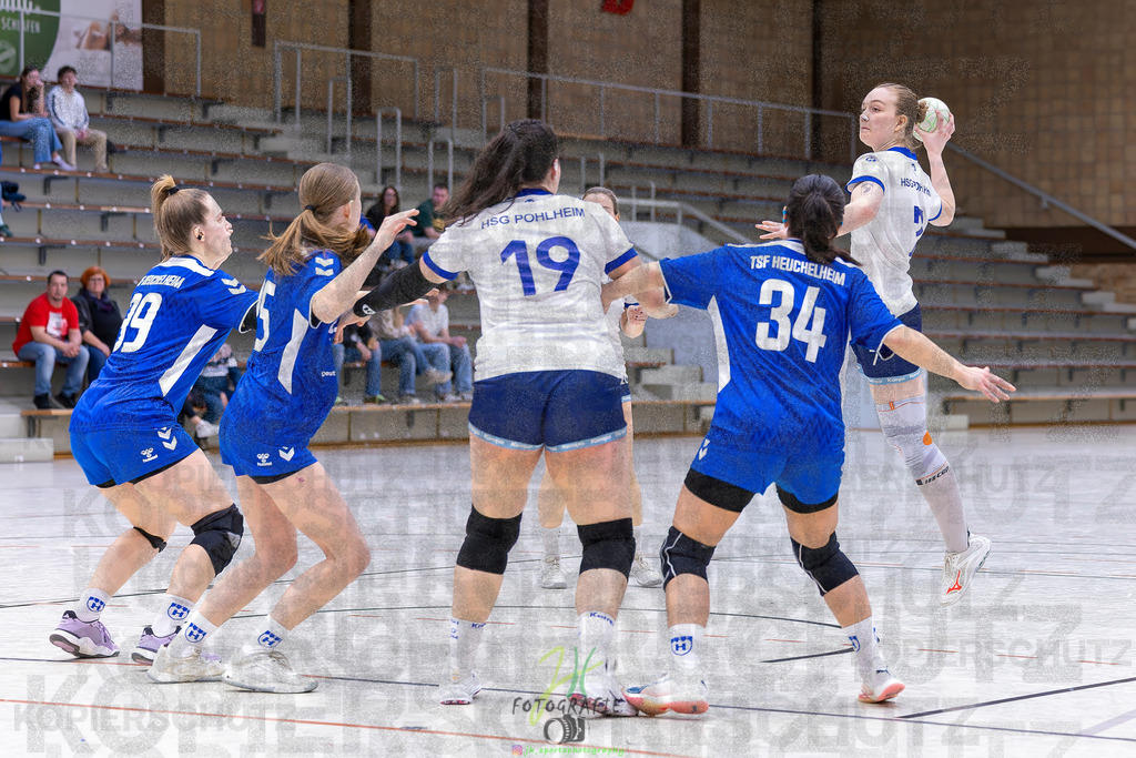 Frauen Bezirksliga, TSF Heuchelheim - HSG Pohlheim | Frauen Bezirksliga, TSF Heuchelheim - HSG Pohlheim am 01.03.2026 in Heuchelheim (Sporthalle Heuchelheim)Photo © 2026 - Jörg Heinrich - Realisiert mit Pictrs.com