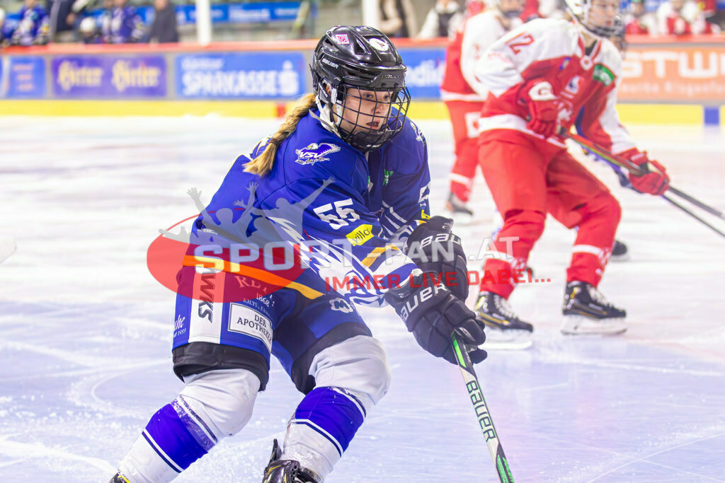 Eishockey DEBL 2023/24 | Eishockey DEBL 2023/24, KAC Frauen - Villach Lady Hawks am 27.09.2023 in Klagenfurt (Heidi Horten Arena), Austria, (Photo by Ernst Krawagner sport-fan.at) - Realisiert mit Pictrs.com