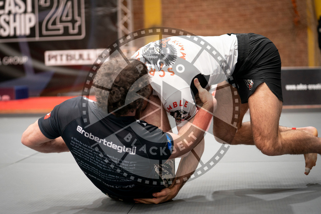 20240217PBB01014 | Fighters compete during the ADCC European, Middle Eastern and African Championship in Zagreb, Croatia, on February 17, 2024.
