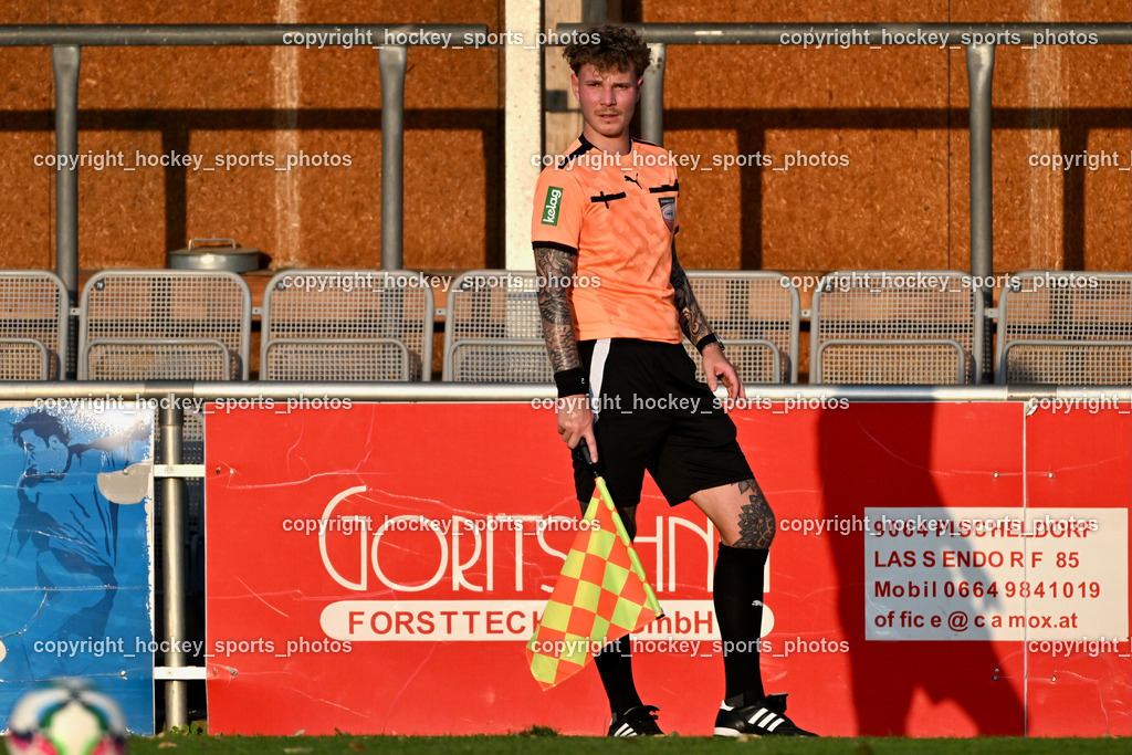 SAK vs. SV Dellach Gail | Marcel Andre Vaschauner Referee, SAK vs. SV Dellach Gail, SAK vs. SV Dellach Gail am 14.08.2025 in Klagenfurt (Sportpark Welzenegg), Austria, (Photo by Bernd Stefan)