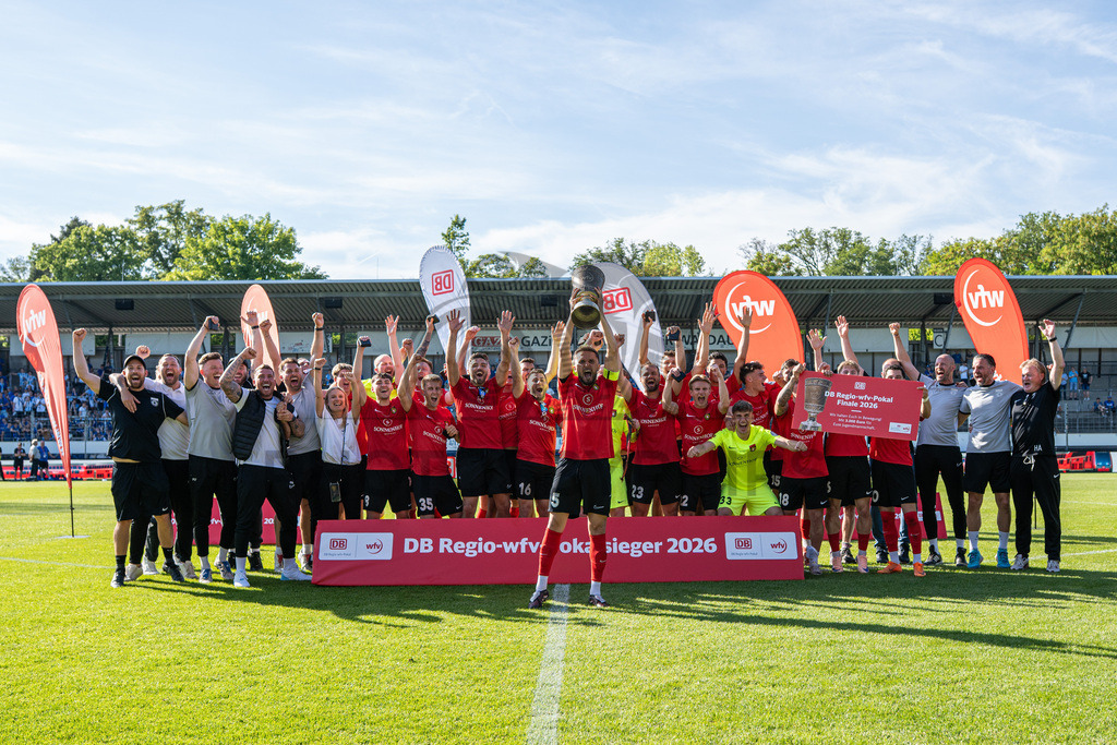 Stuttgarter Kickers vs. SG Sonnenhof Großaspach, Fussball, WFV-Pokal, Finale, 23.05.2026 | #,Stuttgarter Kickers vs. SG Sonnenhof Großaspach, Fussball, WFV-Pokal, Finale, 23.05.2026