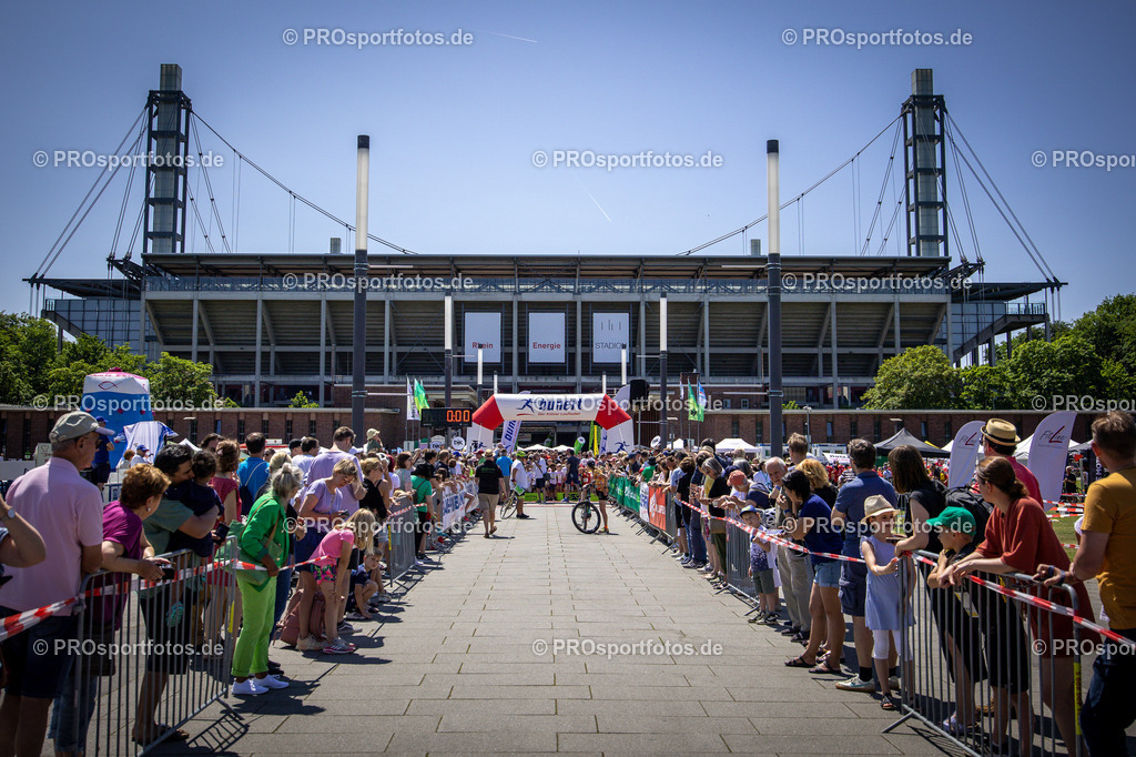 Stadionlauf Koeln in Koeln, 04.06.2023 | Impressionen vom Stadionlauf Koeln am 04.06.2023 in Koeln (Nordrhein-Westfalen).