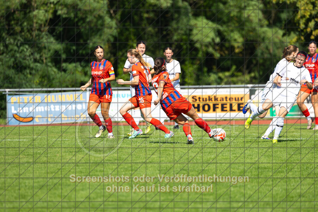 20260906_114944_0058_(c)_by_PhotoPeet | #,1.FC Donzdorf (weiß) vs. 1.FC Heidenheim 1846 (rot), Fußball, Frauen-Verbandspokal Gruppe 2, 2. Runde, Saison 2026/2027, Rasenplatz Lautertal Stadion, Süßener Straße 16, 73072 Donzdorf, 06.09.2026 - 11:00 Uhr,Foto: PhotoPeet / Sport- &amp; Eventfotografie / Peter Harich