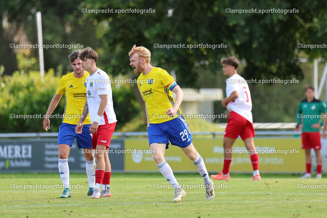 Fußball I Herren I Senioren Landesliga Holstein I 5. Spieltag I SC Rönnau - VfB Lübeck U21 I 23.08.2025.103 | Lasse Koth (29, SC Rönnau) - Realisiert mit Pictrs.com