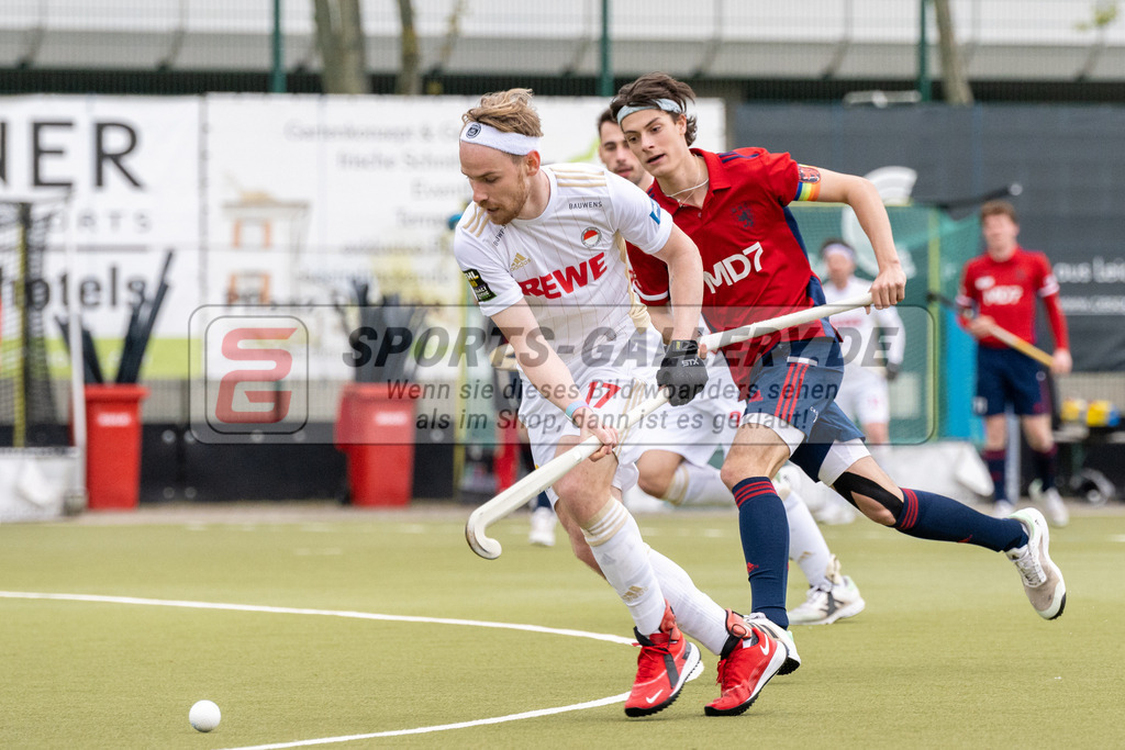 SFE_20230415_0276 | Deutsche Meisterschaft Männliche U16 Halle 2023 am 15.04.2023 in Düsseldorf (Düsseldorfer Hockeyclub 1905 e.V.), Photo: Stephan Fehrmann 2022 (Sports-Gallery),Christopher Rühr ( Rot-Weiss Köln #17 )