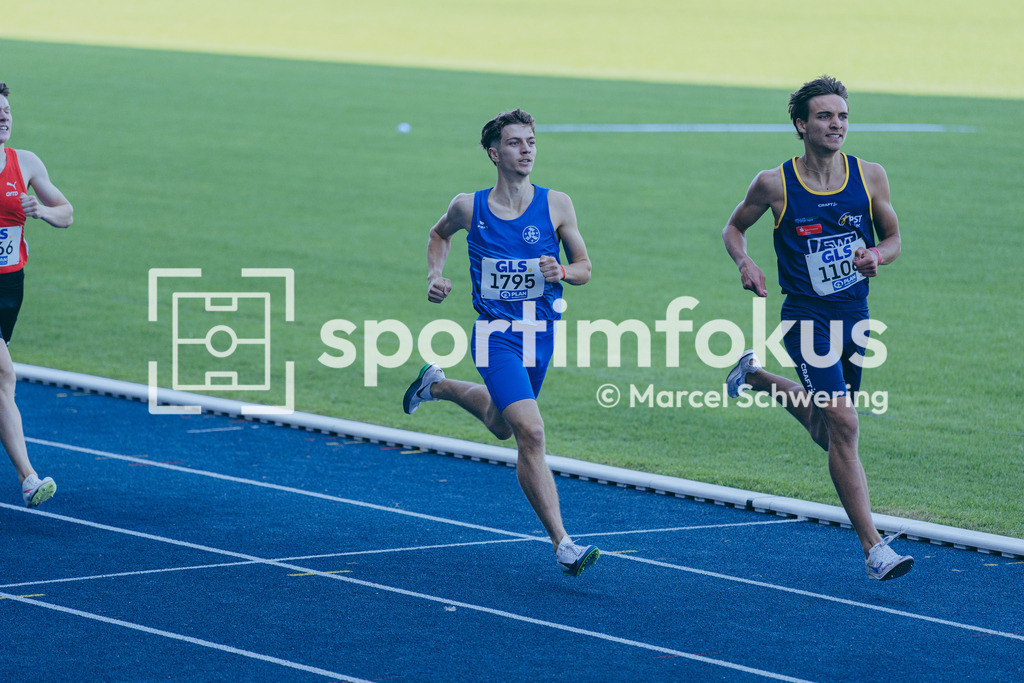 Deutsche Meisterschaften U20 / U16 2026 | Robin Börsken, SV Stuttgarter Kickers, 1795, 1500-Meter-Lauf, Deutsche Meisterschaften der U20 &amp; U16 2026, Lohrheidestadion Bochum-Wattenscheid, 10.07.2026. Foto: Marcel Schwering / sportimfokus - Realisiert mit Pictrs.com