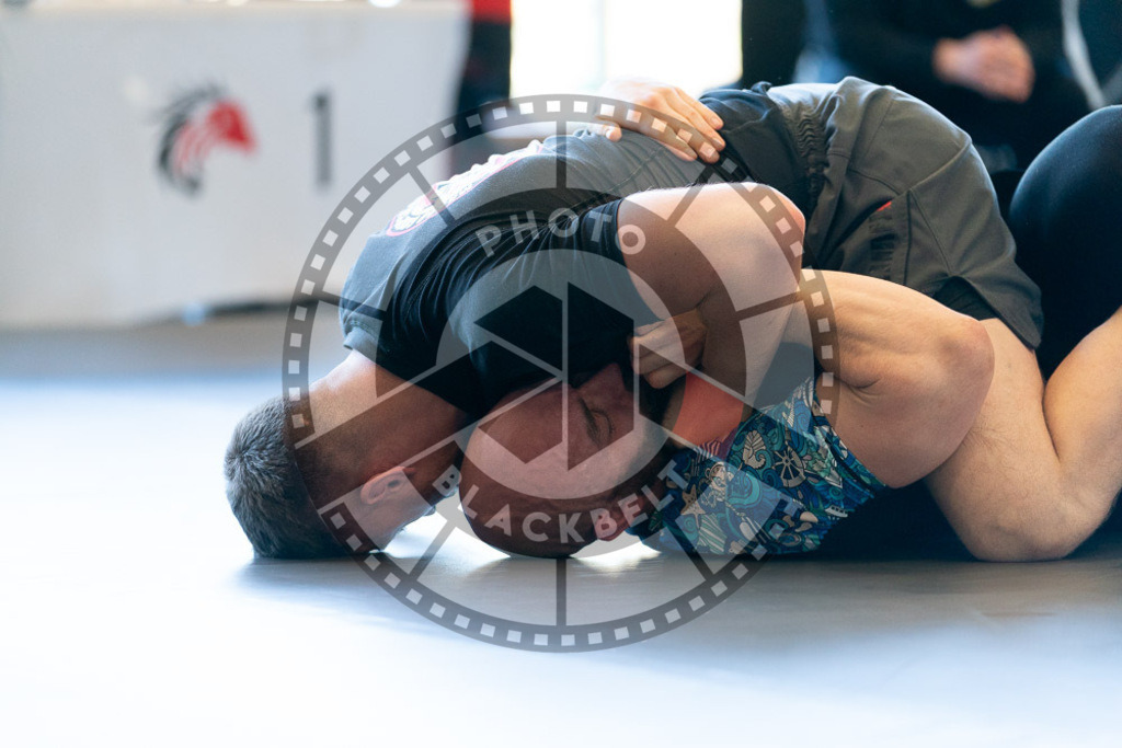 20250329PBB5301 | Fighters compete during the International Luta Livre (ILLCS) Germany IX Spring 2025 Competition spring on March 29, 2025 in Hannover, Germany.© Chiara Dazi