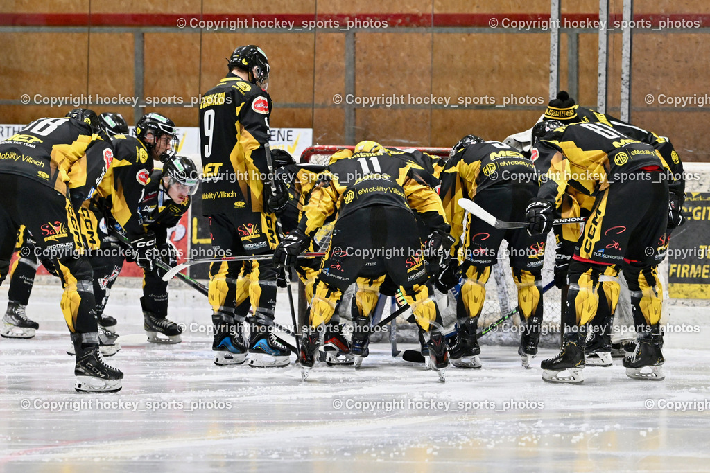 EC MET PHOTOVOLTAIK HORNETS SPITTAL vs. EV ZELTWEG MURTAL LIONS | EC Hornets Spittal Mannschaft, EC MET PHOTOVOLTAIK HORNETS SPITTAL vs. EV ZELTWEG MURTAL LIONS, EC MET PHOTOVOLTAIK HORNETS SPITTAL vs. EV ZELTWEG MURTAL LIONS am 08.02.2026 in Spittal an der Drau (Eissportzentrum Spittal), Austria, (Photo by Bernd Stefan)