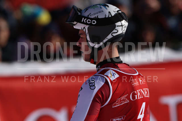 Audi FIS Ski World Cup: Men’s Slalom – Hahnenkamm Race, Kitzbuehel | Kitzbuehel, Austria, 25.Jan.26 - Alpine Skiing - FIS World Cup, Hahnenkamm Race, Slalom, men. The image shows FEURSTEIN Lukas (AUT, Head).